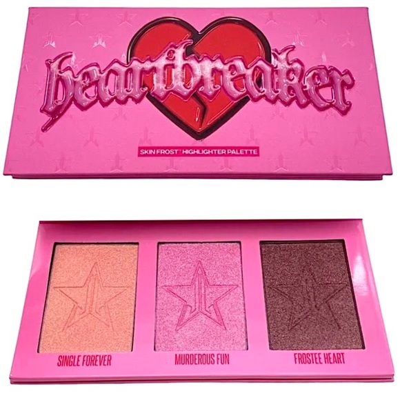 Jeffree Star Other - Jeffree Star Heartbreaker Highlighter Palette Bronzer /Contour / Highlighter NIB